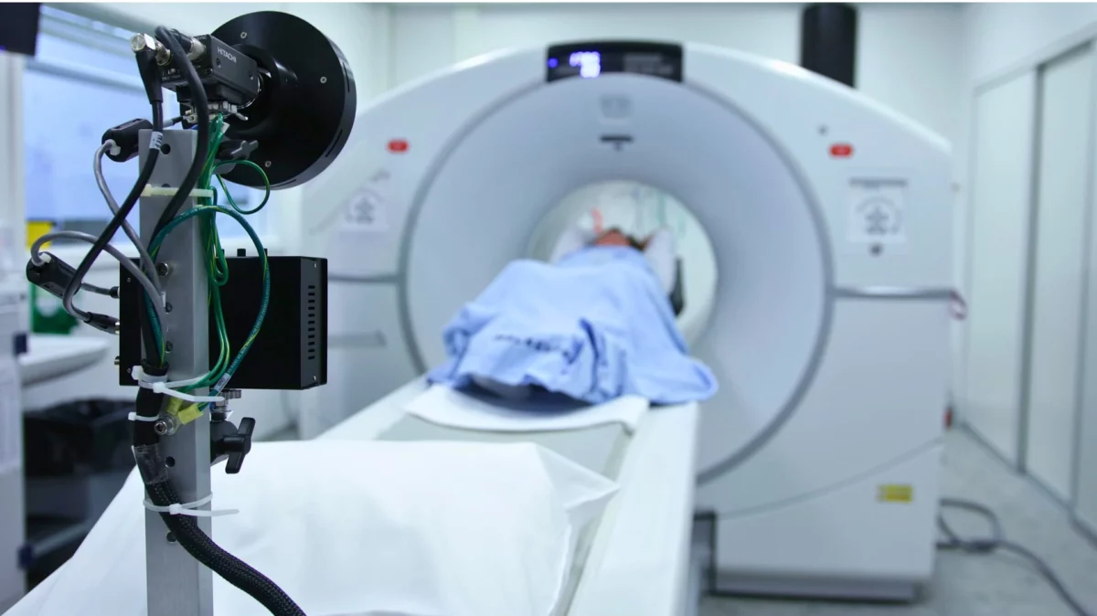 Futuristische medizinische Forschungseinrichtung Trends in der Medizin